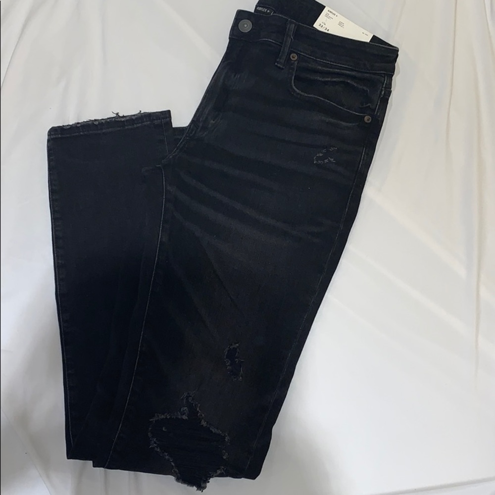 American Eagle Airflex Rip Jeans